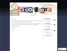 Tablet Screenshot of cronotopia.wordpress.com