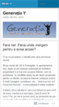 Mobile Screenshot of generatiay.wordpress.com