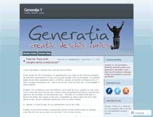 Tablet Screenshot of generatiay.wordpress.com