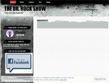 Tablet Screenshot of drrockshow.wordpress.com