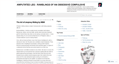 Desktop Screenshot of amputatedleg.wordpress.com