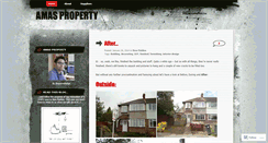 Desktop Screenshot of amasproperty.wordpress.com