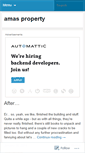 Mobile Screenshot of amasproperty.wordpress.com