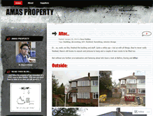 Tablet Screenshot of amasproperty.wordpress.com