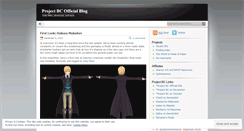 Desktop Screenshot of projectbc.wordpress.com