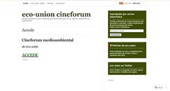 Desktop Screenshot of cineforumbcn.wordpress.com