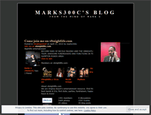 Tablet Screenshot of marks300c.wordpress.com