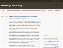 Tablet Screenshot of frankmoya2000.wordpress.com