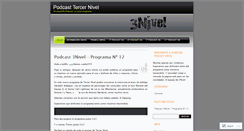 Desktop Screenshot of 3nivel.wordpress.com