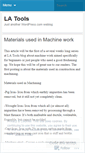 Mobile Screenshot of latools.wordpress.com