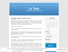 Tablet Screenshot of latools.wordpress.com