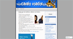 Desktop Screenshot of cavalovoador.wordpress.com