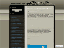 Tablet Screenshot of camille78.wordpress.com