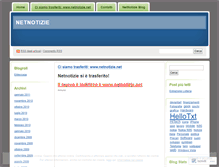 Tablet Screenshot of netnotizie.wordpress.com