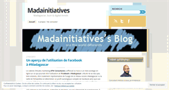 Desktop Screenshot of madainitiatives.wordpress.com
