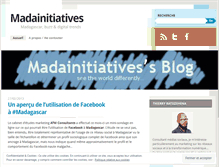 Tablet Screenshot of madainitiatives.wordpress.com