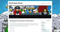 Desktop Screenshot of caity12clubpenguincheats.wordpress.com