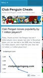 Mobile Screenshot of caity12clubpenguincheats.wordpress.com