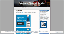 Desktop Screenshot of motorgaslpg.wordpress.com