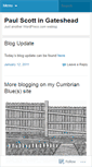 Mobile Screenshot of paulscottgateshead.wordpress.com