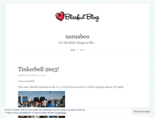 Tablet Screenshot of narnaboo.wordpress.com