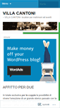 Mobile Screenshot of casacantoni.wordpress.com