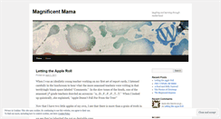 Desktop Screenshot of magnificentmama.wordpress.com