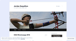 Desktop Screenshot of jordansequillion.wordpress.com