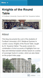 Mobile Screenshot of knightsofheroundtablefordham.wordpress.com