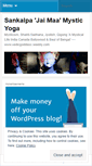 Mobile Screenshot of mysticyoga.wordpress.com