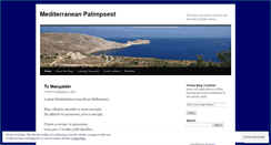 Desktop Screenshot of mediterraneanpalimpsest.wordpress.com