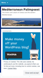 Mobile Screenshot of mediterraneanpalimpsest.wordpress.com