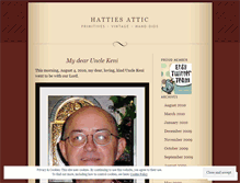 Tablet Screenshot of misterals.wordpress.com