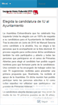Mobile Screenshot of iuvalladolid2011.wordpress.com