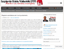 Tablet Screenshot of iuvalladolid2011.wordpress.com