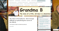 Desktop Screenshot of grandmabarbara.wordpress.com