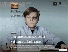 Tablet Screenshot of bullismo.wordpress.com