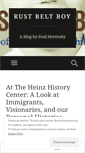 Mobile Screenshot of paulhertneky.wordpress.com