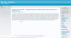 Desktop Screenshot of gpages.wordpress.com
