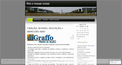 Desktop Screenshot of nosenossascoisas.wordpress.com