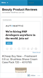 Mobile Screenshot of beauty69.wordpress.com