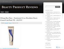 Tablet Screenshot of beauty69.wordpress.com
