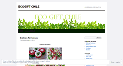 Desktop Screenshot of ecogiftchile.wordpress.com