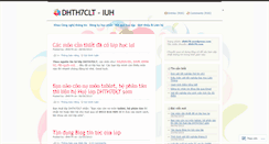 Desktop Screenshot of dhth7lt.wordpress.com