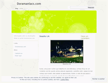 Tablet Screenshot of doramaniacs.wordpress.com