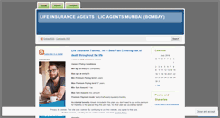 Desktop Screenshot of lifeinsurancelicagents.wordpress.com