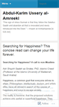 Mobile Screenshot of karimtalib3ilm.wordpress.com