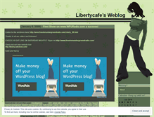 Tablet Screenshot of libertycafe.wordpress.com