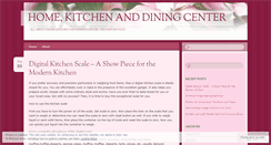 Desktop Screenshot of kitchenanddiningcenter.wordpress.com