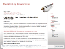 Tablet Screenshot of manifestingrevelations.wordpress.com